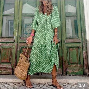 Boutique Green Dress size XL